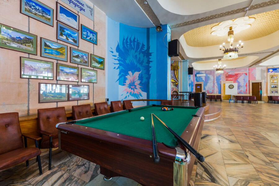 Бильярд в санатории Лермонтова Пятигорск - фотография
