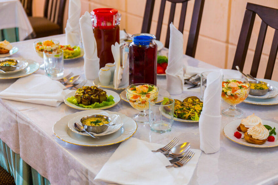 Блюда в санатории Лермонтова Пятигорск - фотография