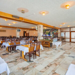 Обеденный зал в санатории Лермонтова Пятигорск - фотография