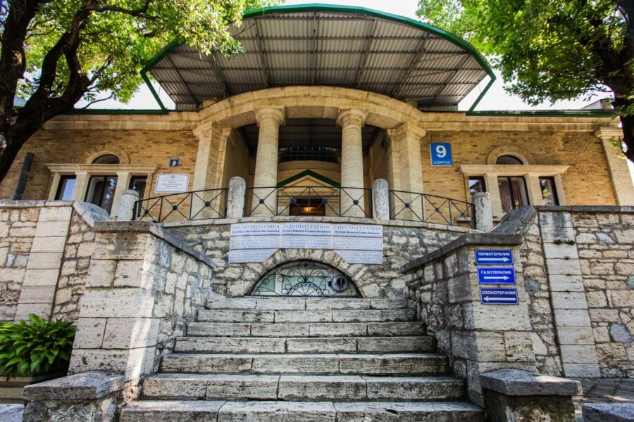 9 корпус санатория Лермонтова Пятигорск - фотография