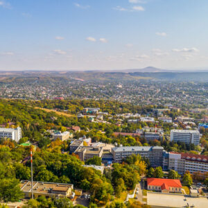 Вид на санаторий Лермонтова Пятигорск - фотография