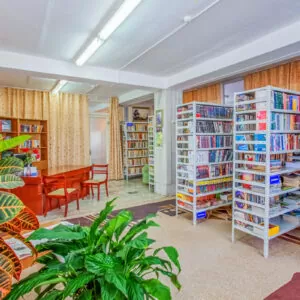 Библиотека в санатории Лермонтова Пятигорск - фотография