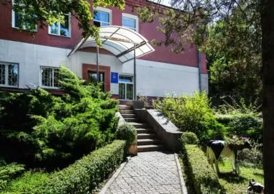 Вход в столовую санатория Лермонтова Пятигорск - фотография