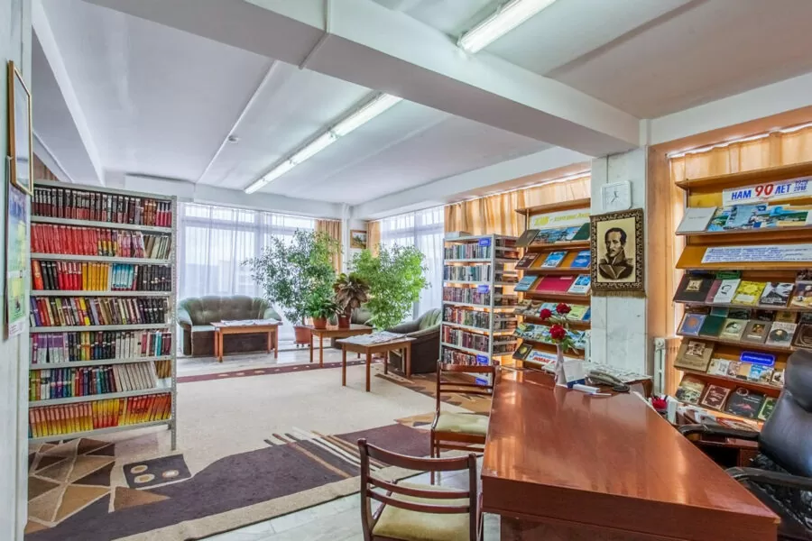 Библиотека в санатории Лермонтова Пятигорск - фотография